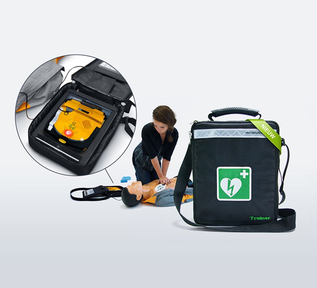 TabletAED Trainer Tas - Realistisch Oefenen met Elke AED 4