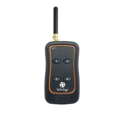 SmartCall 4-knops transmitter: Draadloze Communicatie tot 500 Meter