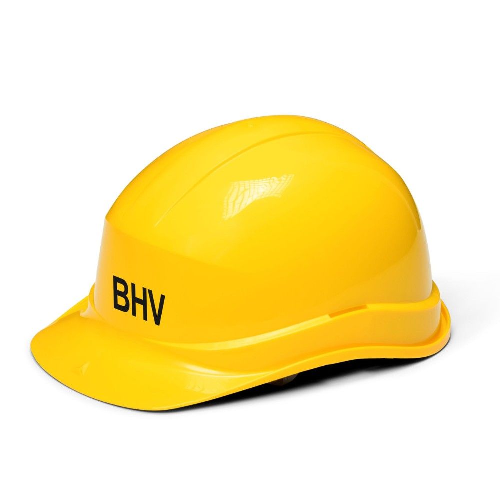 Veiligheidshelm met BHV, HBHV of EHBO Opdruk - EN397 Gecertificeerd