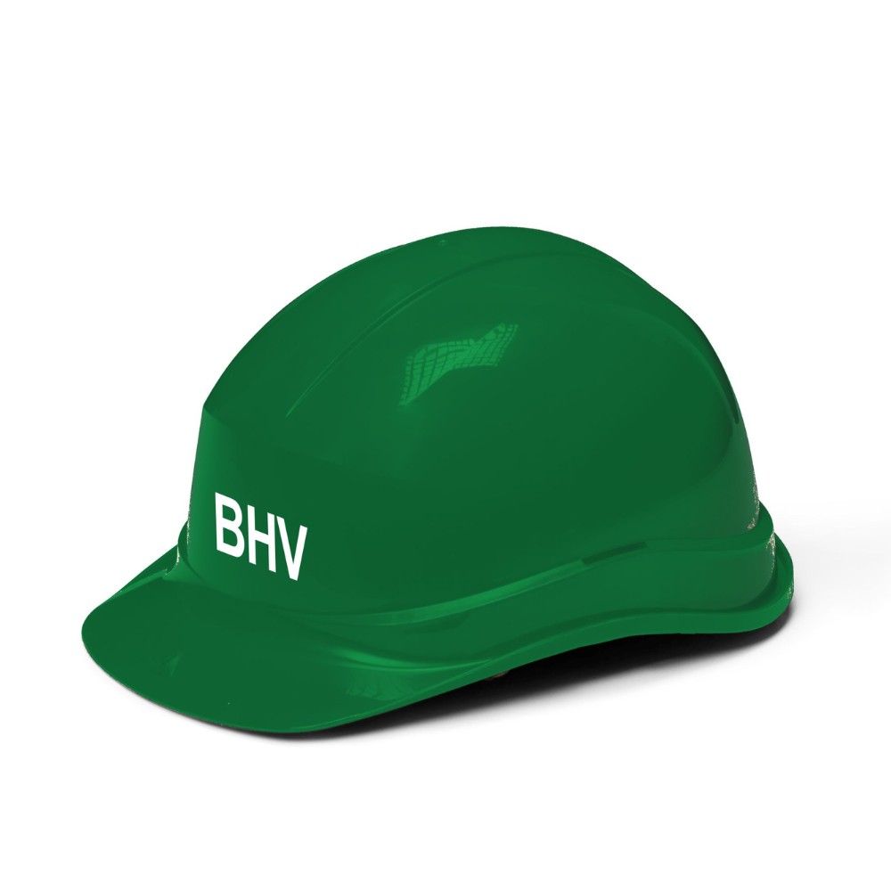 Veiligheidshelm met BHV, HBHV of EHBO Opdruk - EN397 Gecertificeerd 4