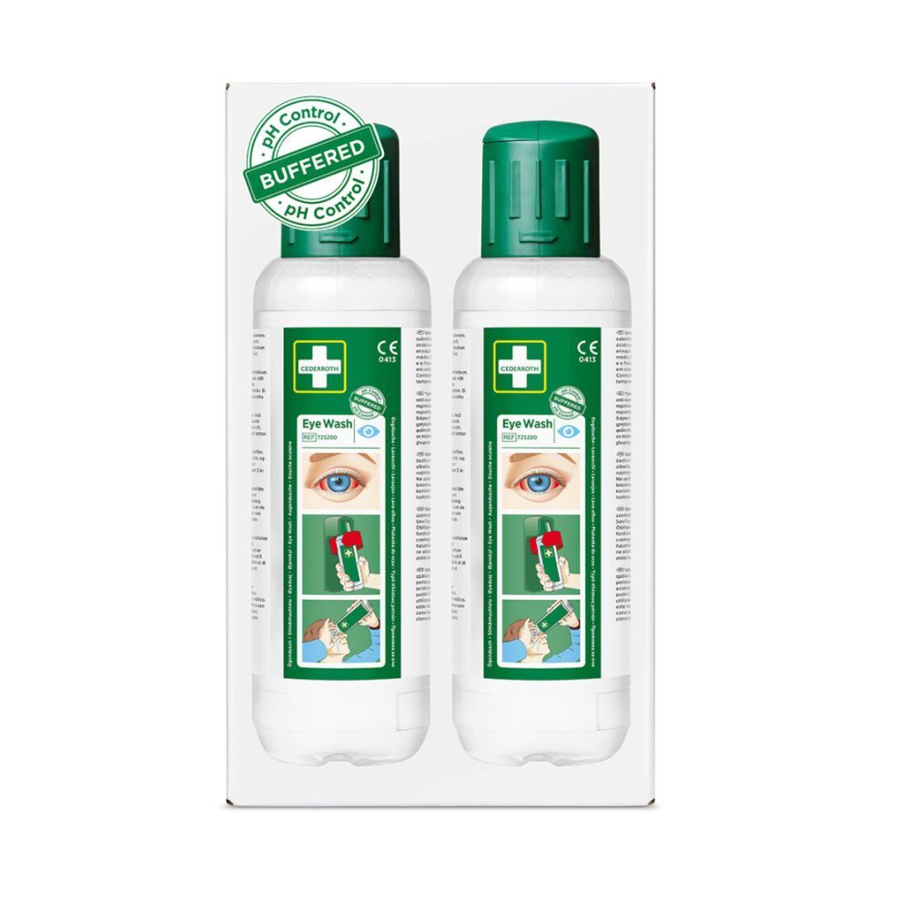 Duopak Cederroth Oogdouche 500 ml - Directe Spoeling bij Oogincidenten