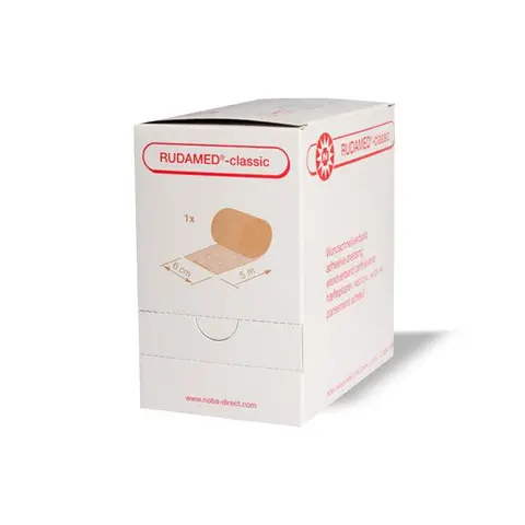 Wondpleister Rol 5m x 6cm Bruin Textiel - Flexibel & Ademend