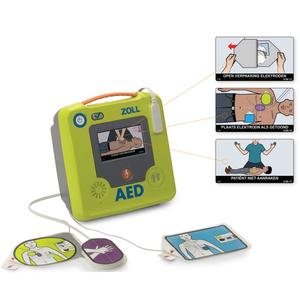 Zoll AED 3 Halfautomaat - Geavanceerde Levensreddende Technologie 3